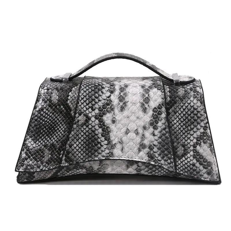 Crocodile Pattern Shoulder Messenger Bag - Classicenvision