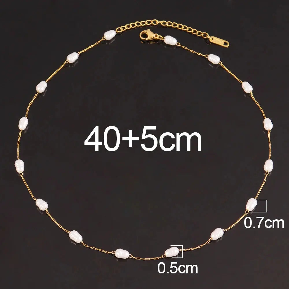 Pearl Choker Necklace - Classicenvision