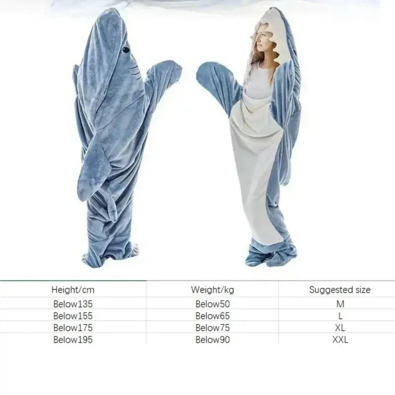 Hooded Shark Blanket - Classicenvision