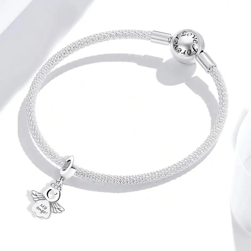 Fit Pandora 925 Original Bracelets Love Heart Flower Four Leaf Clover Turtle 925 Silver Charms Beads DIY Birthday Jewelry Gift Classicenvision