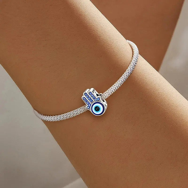 Fit Pandora 925 Original Bracelets Love Heart Flower Four Leaf Clover Turtle 925 Silver Charms Beads DIY Birthday Jewelry Gift Classicenvision