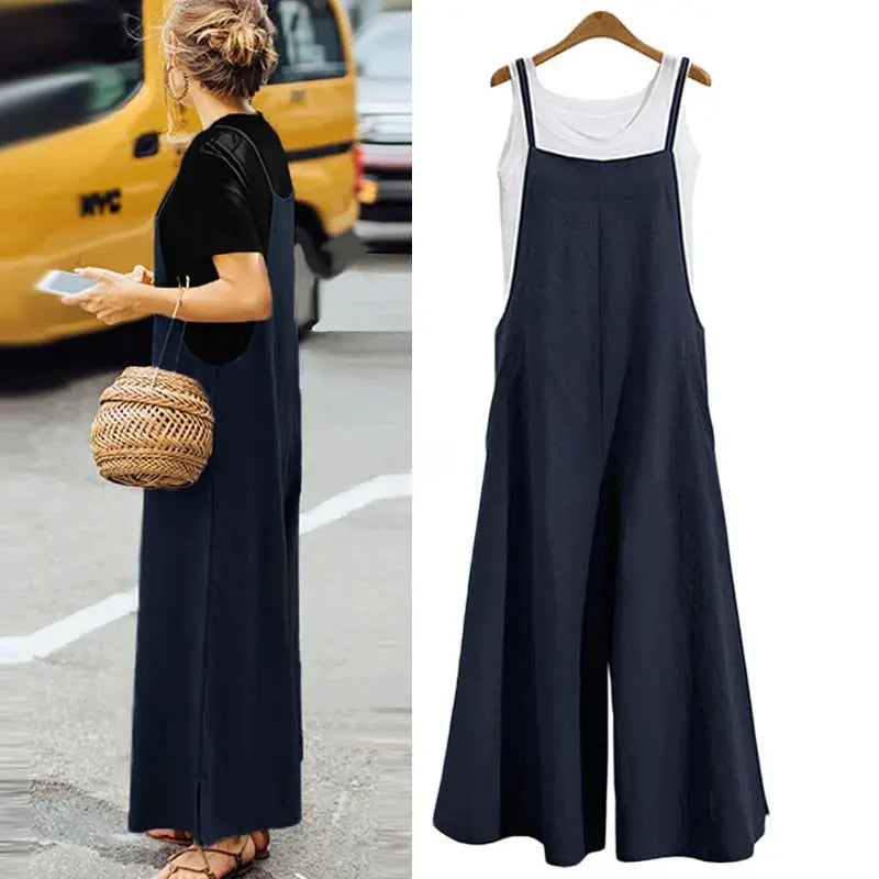 Straps Jumpsuit - Classicenvision