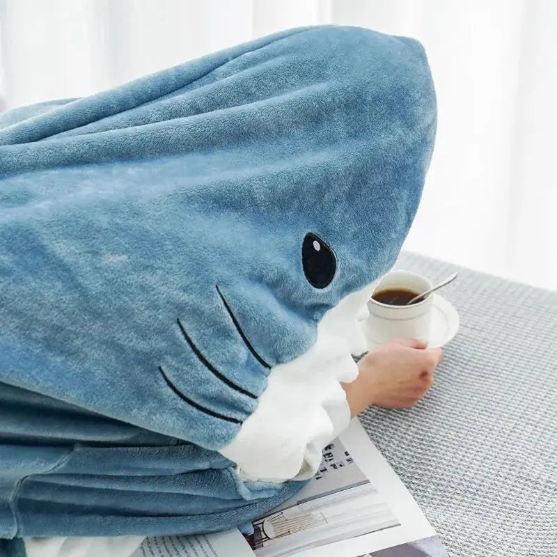 Hooded Shark Blanket - Classicenvision