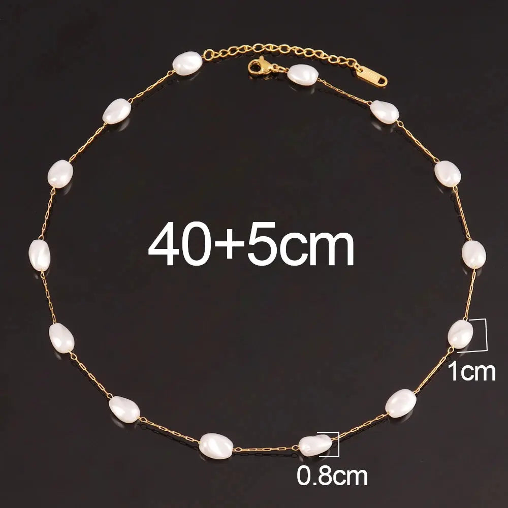 Pearl Choker Necklace - Classicenvision