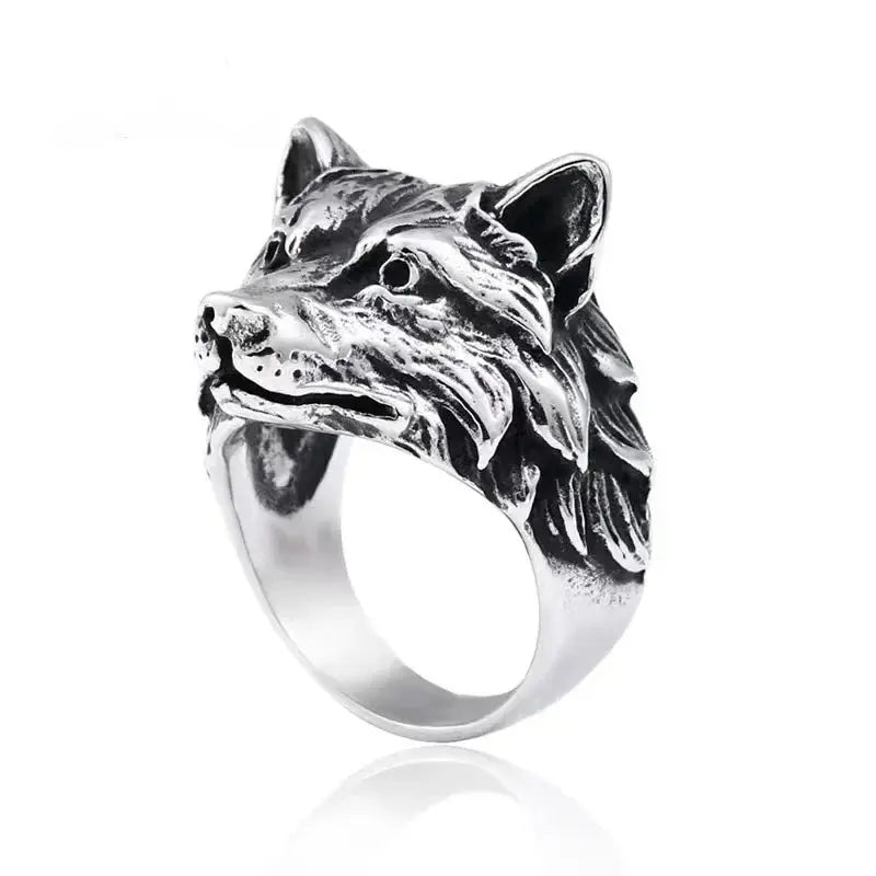 Wolf Head Ring Vintage - Classicenvision