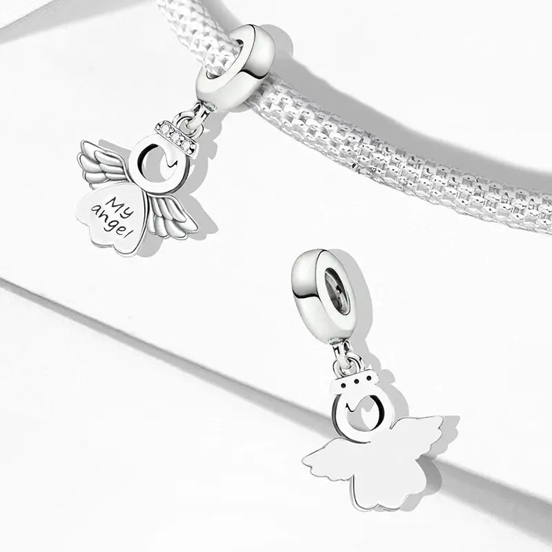 Fit Pandora 925 Original Bracelets Love Heart Flower Four Leaf Clover Turtle 925 Silver Charms Beads DIY Birthday Jewelry Gift Classicenvision