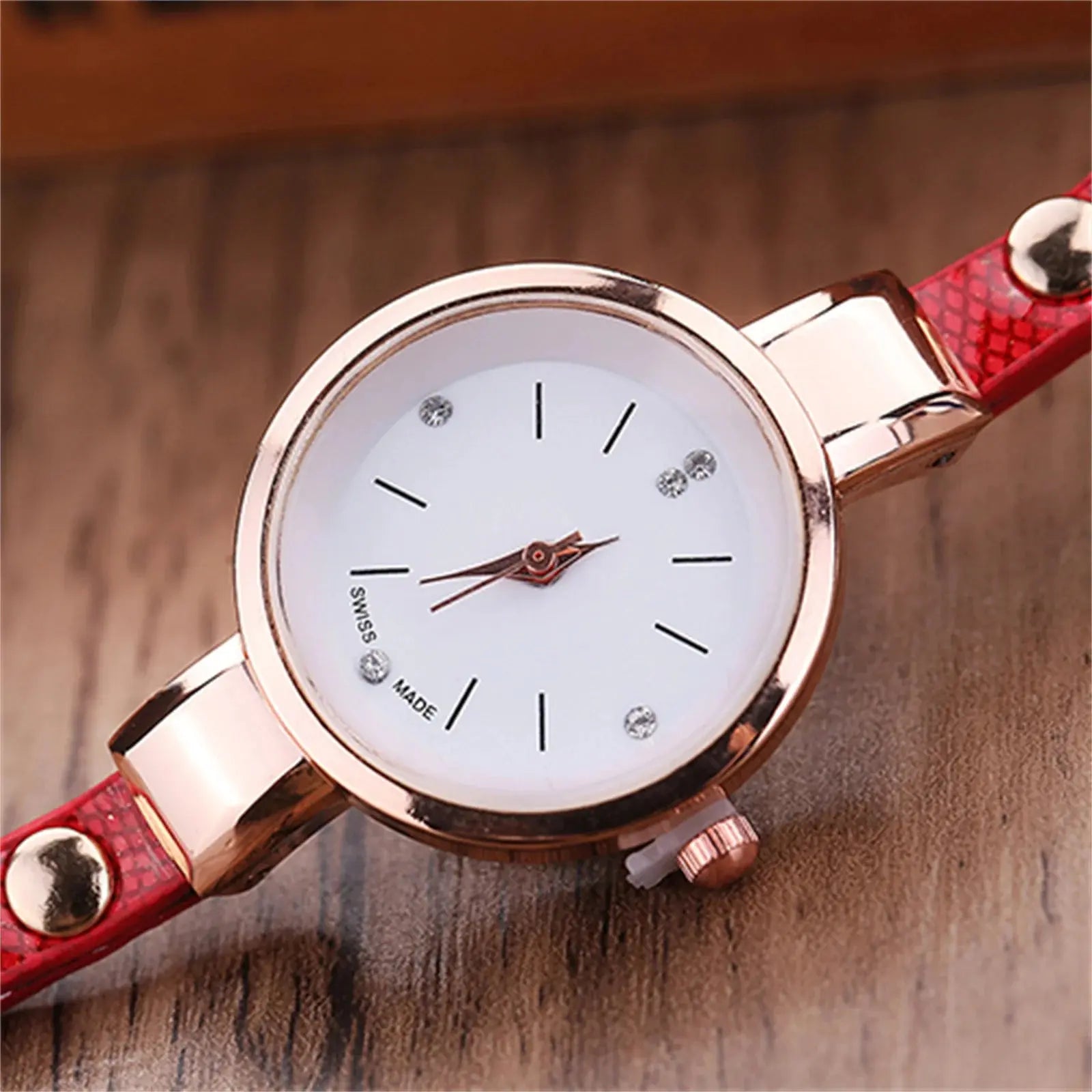 Women watch Fashion Multilayer Rhinestone Round Pendant Quartz Bracelet Wrist Watch montre femme Ladies Dress Watches Gif Classicenvision