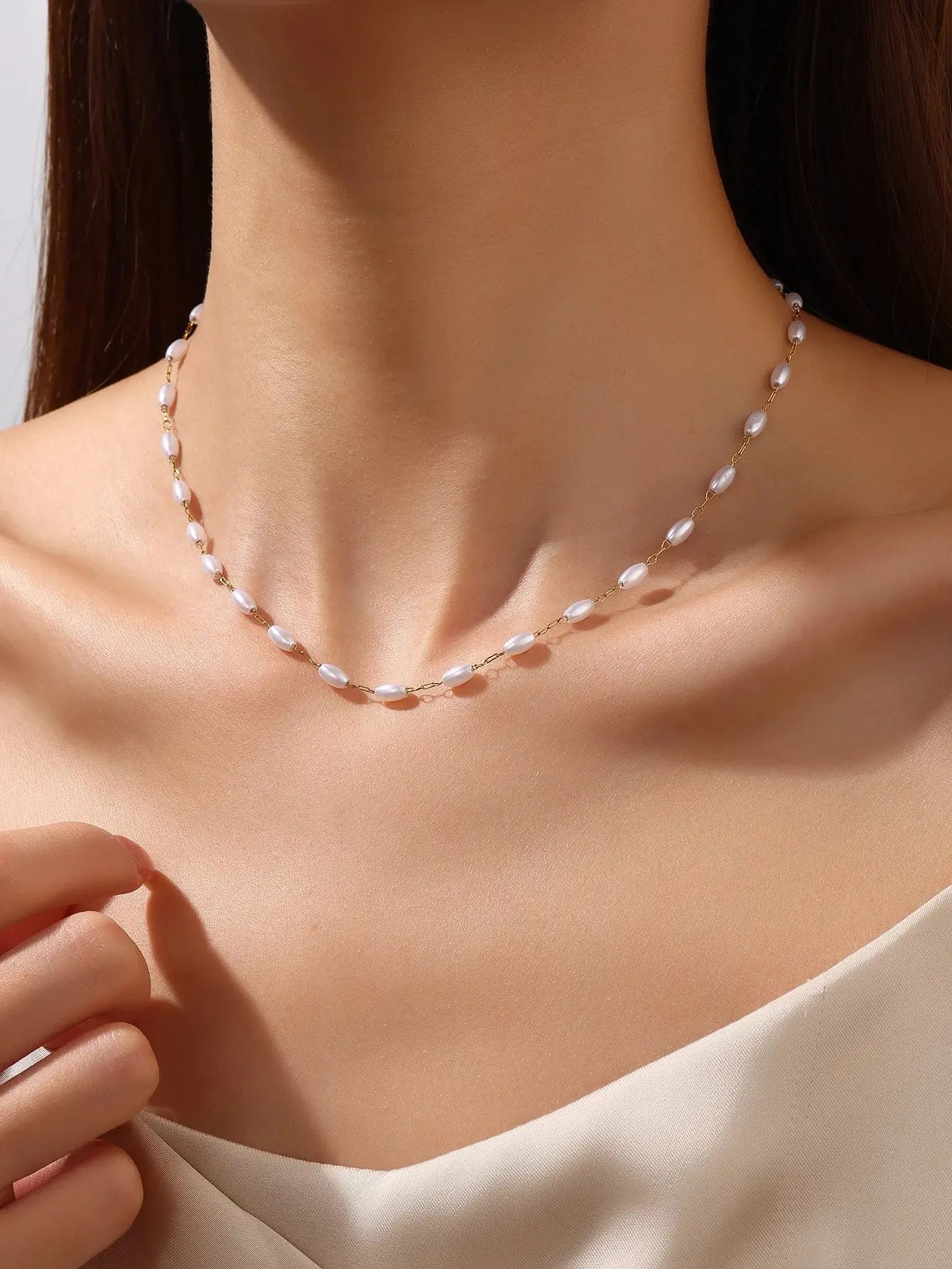 Pearl Choker Necklace - Classicenvision