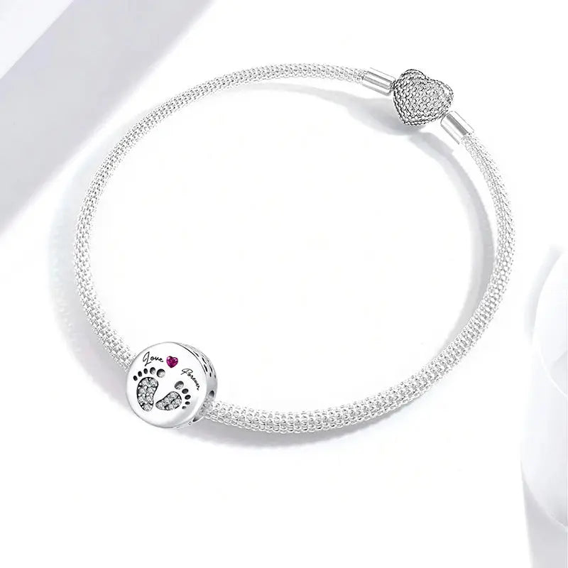 Fit Pandora 925 Original Bracelets Love Heart Flower Four Leaf Clover Turtle 925 Silver Charms Beads DIY Birthday Jewelry Gift Classicenvision