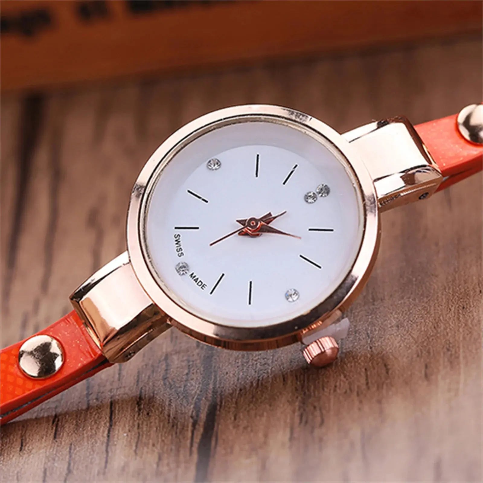 Women watch Fashion Multilayer Rhinestone Round Pendant Quartz Bracelet Wrist Watch montre femme Ladies Dress Watches Gif Classicenvision