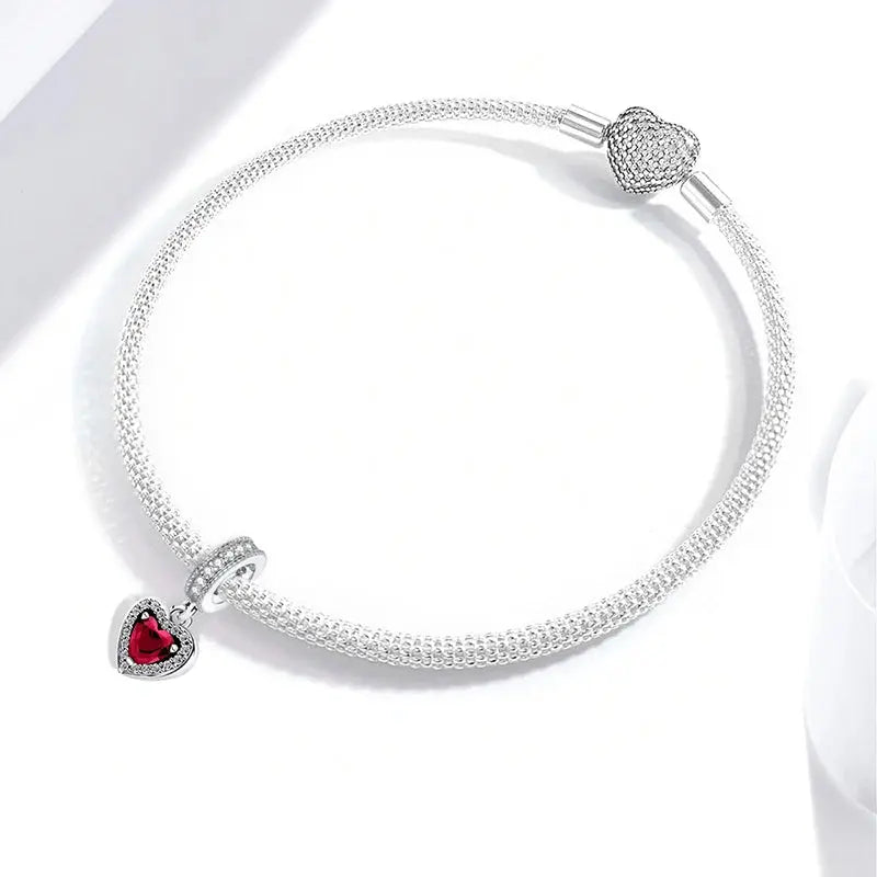 Fit Pandora 925 Original Bracelets Love Heart Flower Four Leaf Clover Turtle 925 Silver Charms Beads DIY Birthday Jewelry Gift Classicenvision