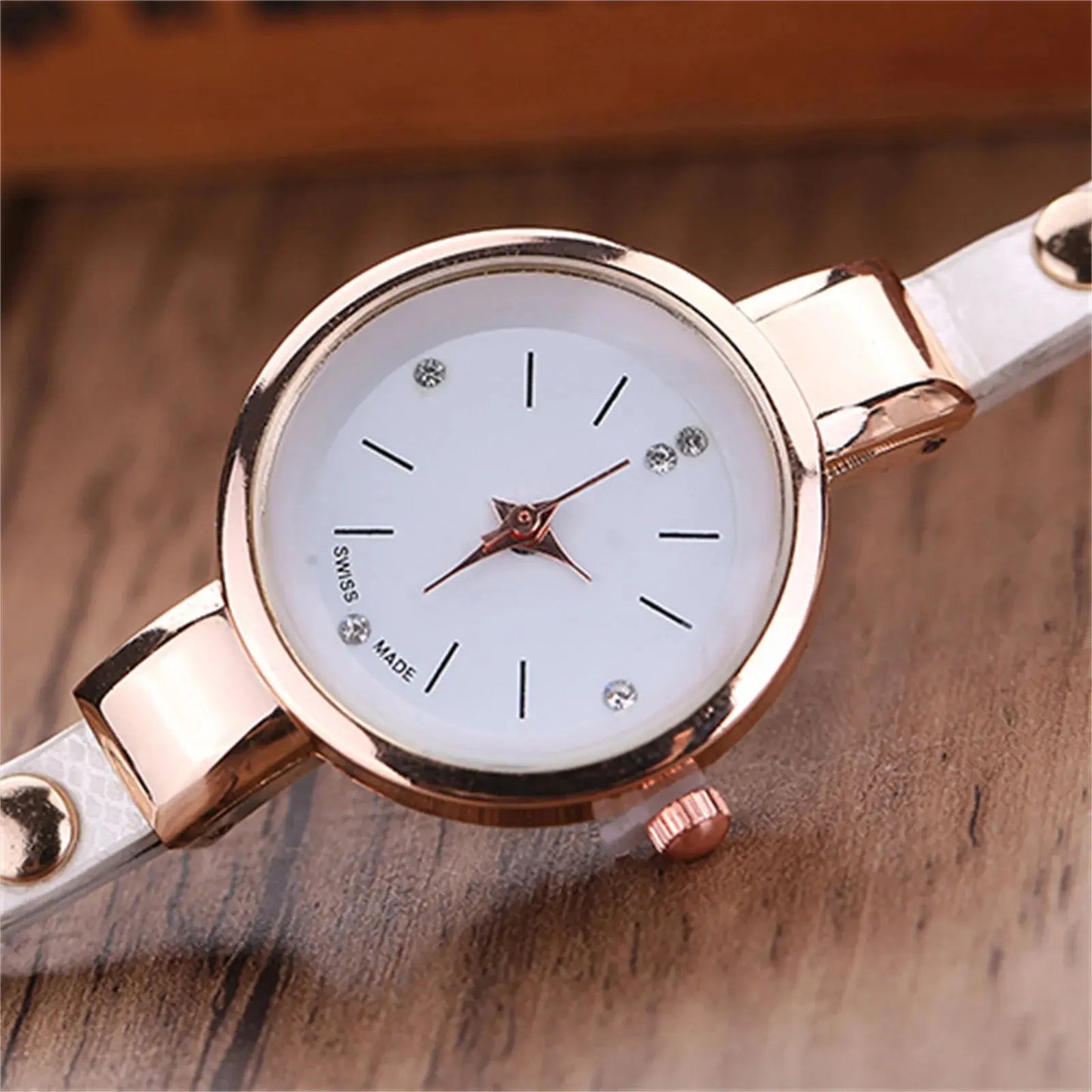 Women watch Fashion Multilayer Rhinestone Round Pendant Quartz Bracelet Wrist Watch montre femme Ladies Dress Watches Gif Classicenvision