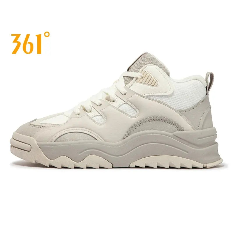 361 Degrees Thermal Series Women Walking Shoes Winter Light Versatile Rebound Plush Warm Thick-soled Female Sneakers 682446601A Classicenvision