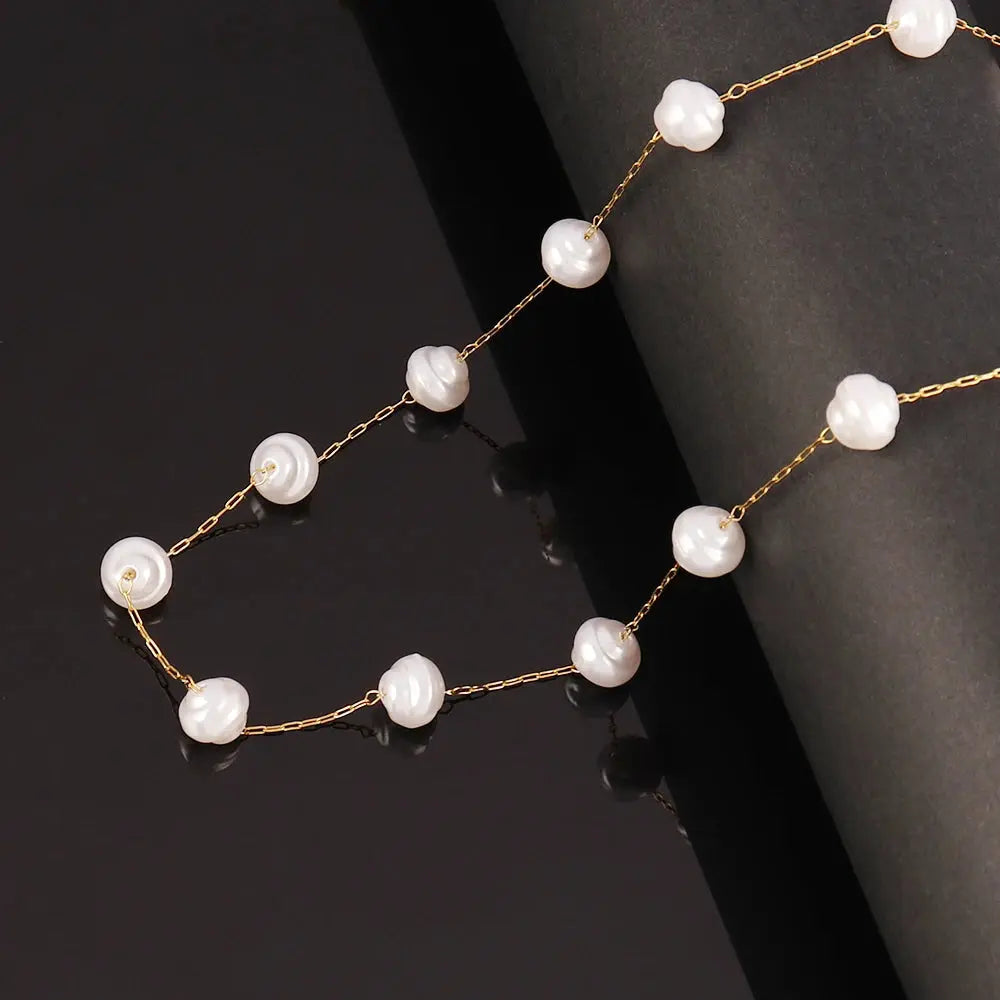 Pearl Choker Necklace - Classicenvision