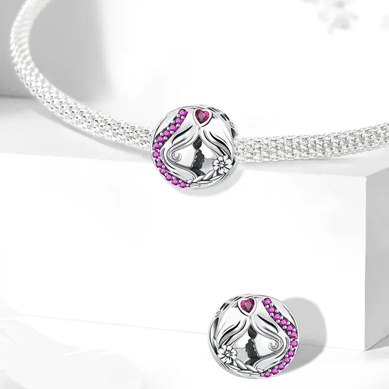 Fit Pandora 925 Original Bracelets Love Heart Flower Four Leaf Clover Turtle 925 Silver Charms Beads DIY Birthday Jewelry Gift Classicenvision