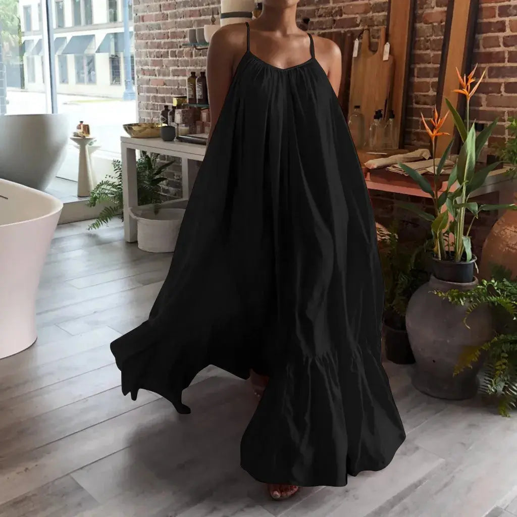 Camisole Oversized Maxi Dresses - Classicenvision