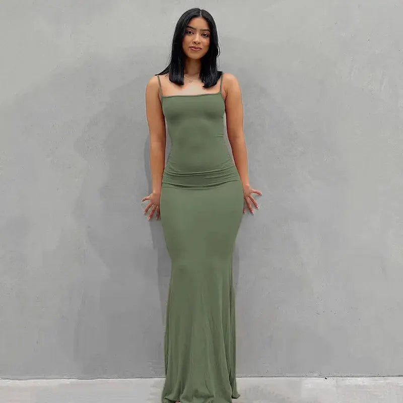 Slip On Maxi Dress - Classicenvision