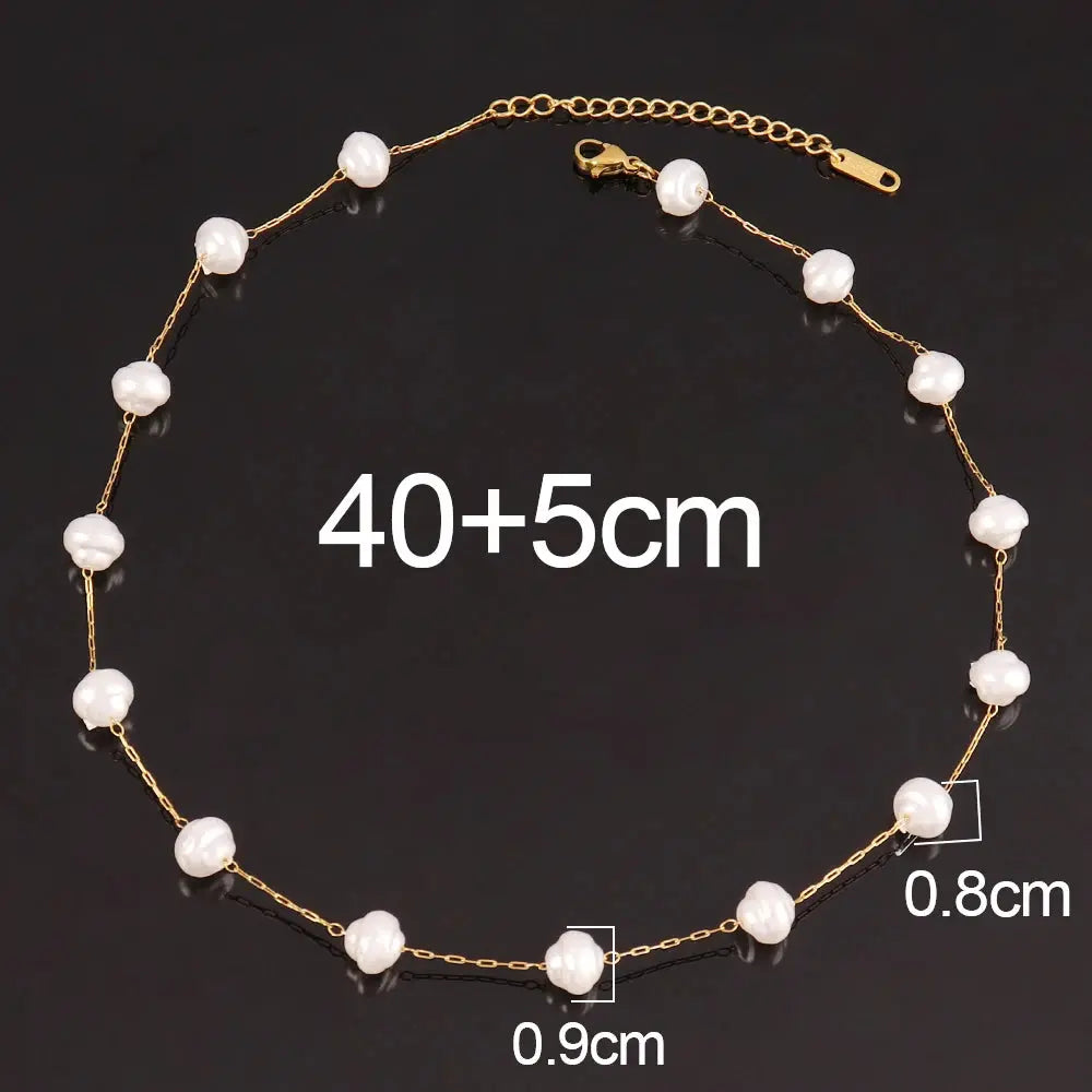 Pearl Choker Necklace - Classicenvision