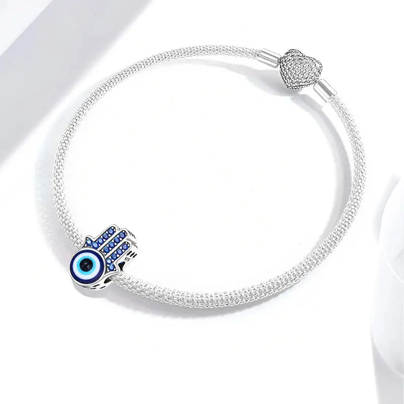 Fit Pandora 925 Original Bracelets Love Heart Flower Four Leaf Clover Turtle 925 Silver Charms Beads DIY Birthday Jewelry Gift Classicenvision