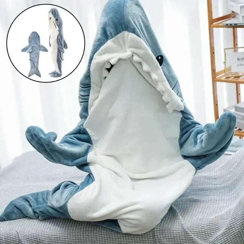 Hooded Shark Blanket - Classicenvision